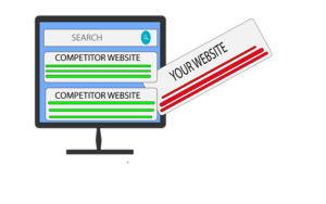Competitor's website