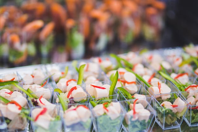 Finger food catering